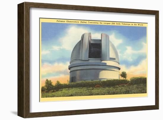 Palomar Observatory, San Diego County, California-null-Framed Art Print