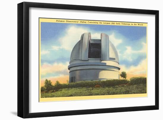 Palomar Observatory, San Diego County, California-null-Framed Art Print