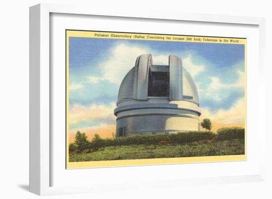 Palomar Observatory, San Diego County, California-null-Framed Art Print