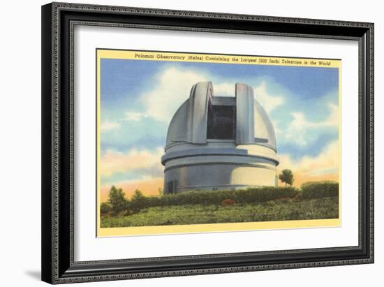 Palomar Observatory, San Diego County, California-null-Framed Art Print