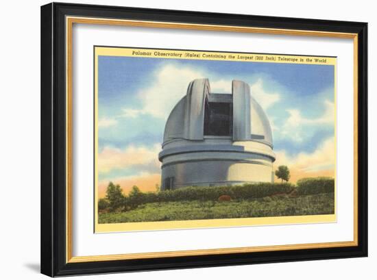 Palomar Observatory, San Diego County, California-null-Framed Art Print