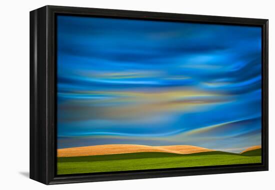 Palouse Abstract 1-Ursula Abresch-Framed Premier Image Canvas