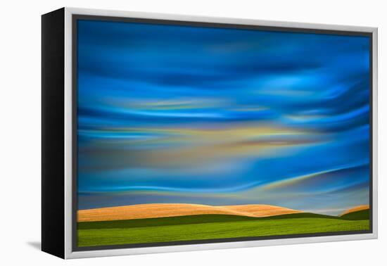 Palouse Abstract 1-Ursula Abresch-Framed Premier Image Canvas