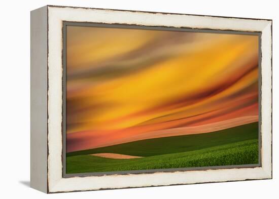 Palouse Abstract 2-Ursula Abresch-Framed Premier Image Canvas