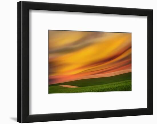 Palouse Abstract 2-Ursula Abresch-Framed Photographic Print