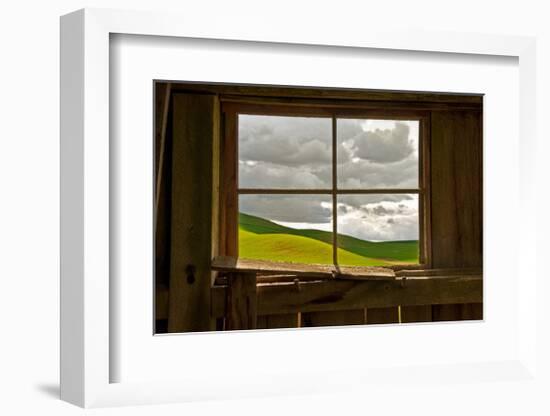 Palouse Barn-David Winston-Framed Giclee Print