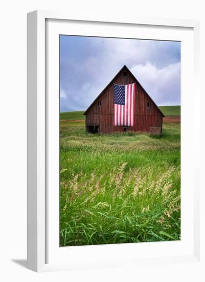 Palouse Barn-Jason Savage-Framed Art Print