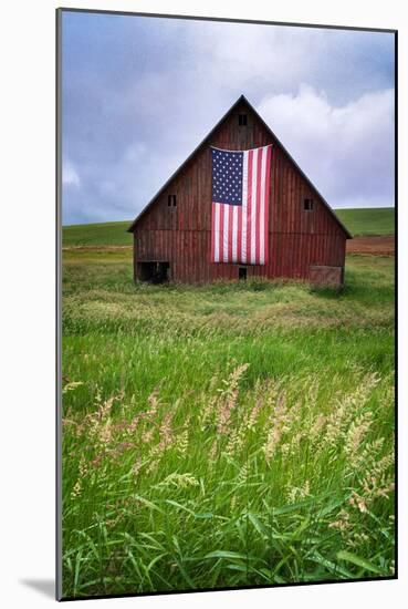 Palouse Barn-Jason Savage-Mounted Art Print