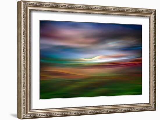 Palouse Evening Abstract-Ursula Abresch-Framed Photographic Print