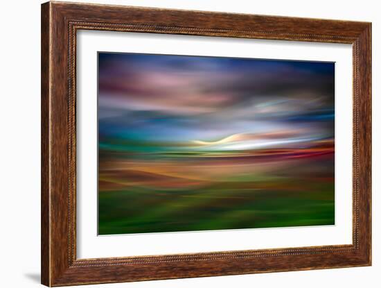 Palouse Evening Abstract-Ursula Abresch-Framed Photographic Print