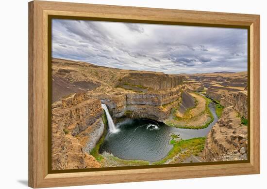 Palouse Falls, Palouse Falls State Park, Washington-Eric Middelkoop-Framed Premier Image Canvas