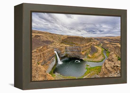 Palouse Falls, Palouse Falls State Park, Washington-Eric Middelkoop-Framed Premier Image Canvas