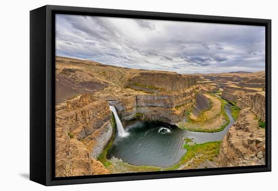 Palouse Falls, Palouse Falls State Park, Washington-Eric Middelkoop-Framed Premier Image Canvas