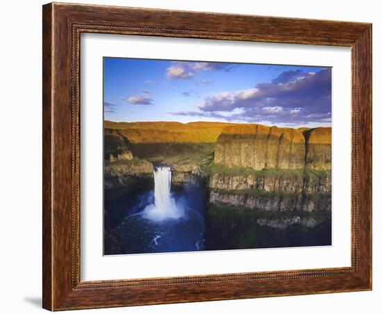 Palouse Falls State Park, Washington, USA-Chuck Haney-Framed Photographic Print