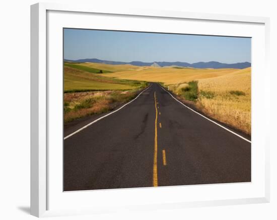 Palouse Farmland, Whitman County, Washington, USA-Jamie & Judy Wild-Framed Photographic Print