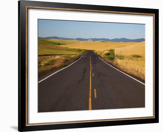 Palouse Farmland, Whitman County, Washington, USA-Jamie & Judy Wild-Framed Photographic Print