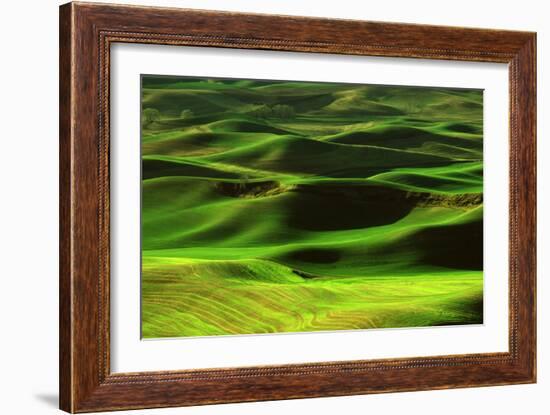 Palouse Green-Ike Leahy-Framed Photo