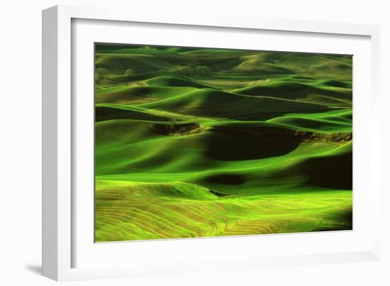 Palouse Green-Ike Leahy-Framed Photo