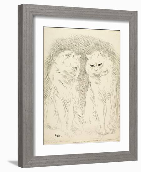 Pals-Louis Wain-Framed Giclee Print