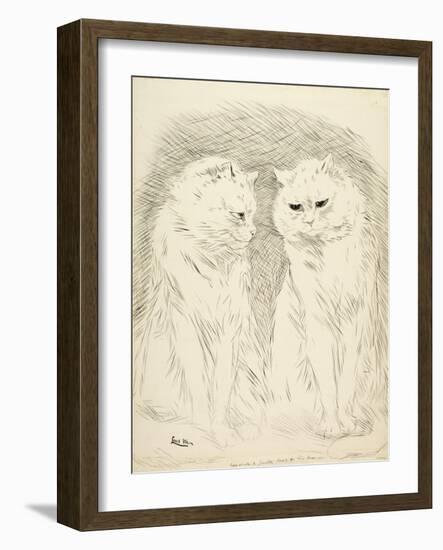 Pals-Louis Wain-Framed Giclee Print