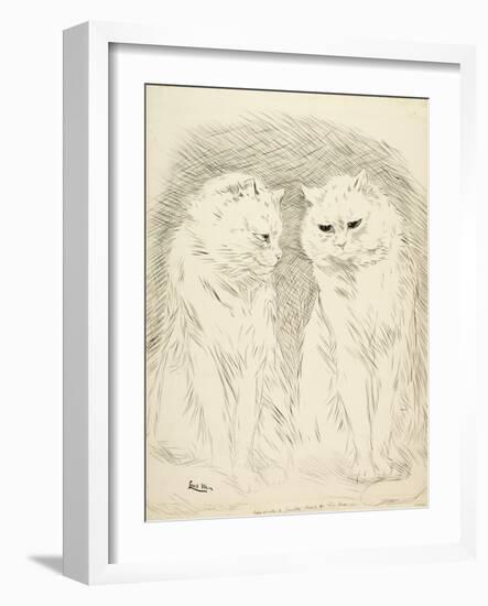 Pals-Louis Wain-Framed Giclee Print