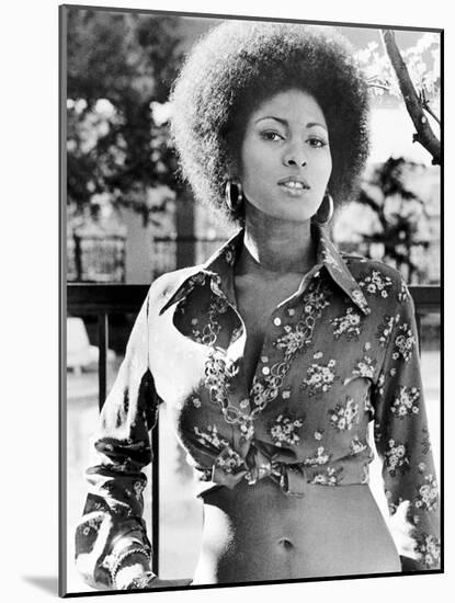 Pam Grier. "Coffy" [1973], Directed by Jack Hill.-null-Mounted Photographic Print