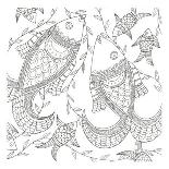 Fish In The Wild-Pam Varacek-Art Print