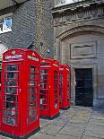 England, South East London, Woolwich. K6 Red Telephone Box Designed by Sir Giles Gilbert Scott-Pamela Amedzro-Photographic Print