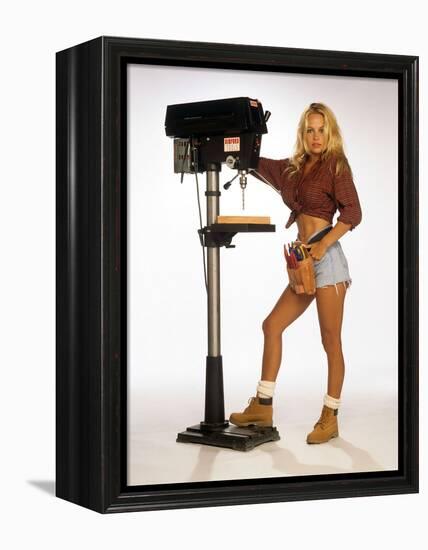 PAMELA ANDERSON. "home improvement" [1991], directed by MATT WILLIAMS.-null-Framed Premier Image Canvas