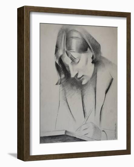 Pamela, fellow Slade student, 1936-Isabel Alexander-Framed Giclee Print