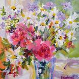 Wild Rose Garden-Pamela Gatens-Stretched Canvas