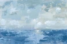 Silver Blue Sea-Pamela Munger-Art Print