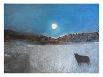 Sheep and Moon, 1997-Pamela Scott Wilkie-Giclee Print