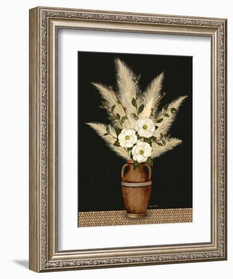 Pampas Grass Floral-Annie LaPoint-Framed Art Print