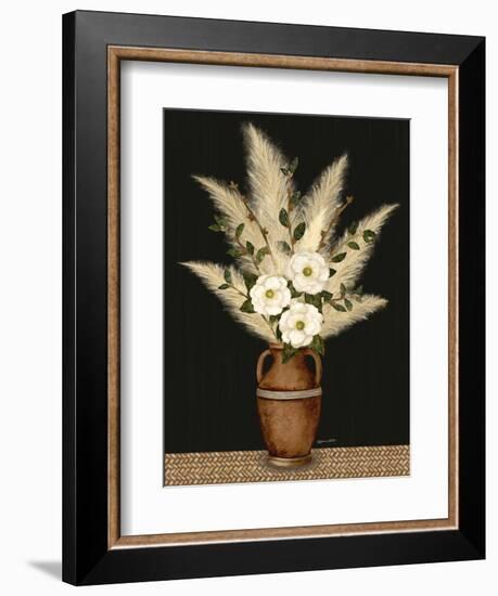 Pampas Grass Floral-Annie LaPoint-Framed Art Print