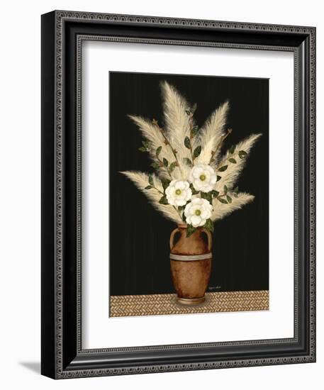 Pampas Grass Floral-Annie LaPoint-Framed Art Print