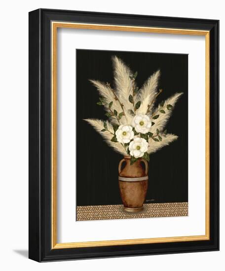 Pampas Grass Floral-Annie LaPoint-Framed Art Print