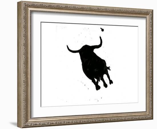 Pamplona Bull I-Rosa Mesa-Framed Art Print