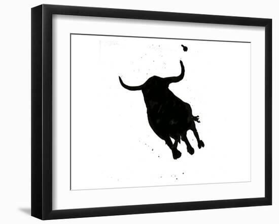 Pamplona Bull I-Rosa Mesa-Framed Art Print