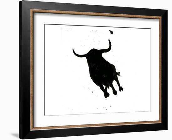 Pamplona Bull I-Rosa Mesa-Framed Art Print