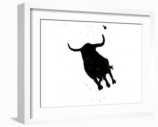 Pamplona Bull I-Rosa Mesa-Framed Art Print