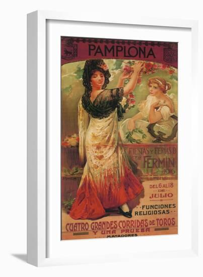 Pamplona I-null-Framed Giclee Print