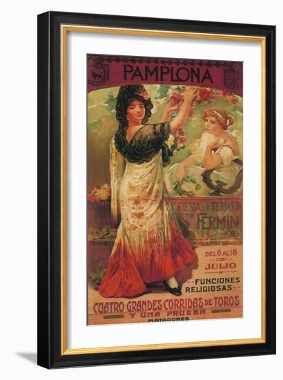 Pamplona I-null-Framed Giclee Print