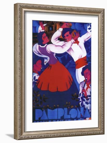 Pamplona II-null-Framed Giclee Print