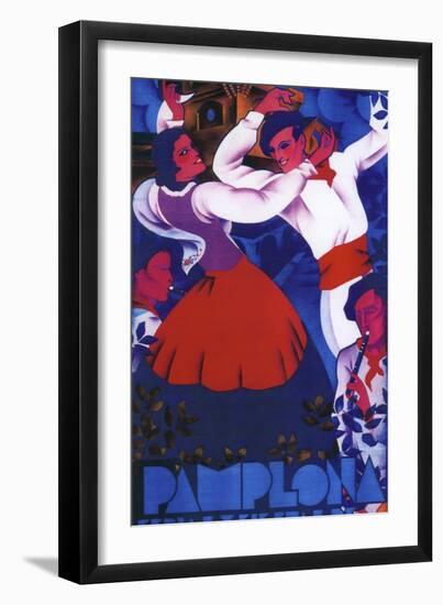 Pamplona II-null-Framed Giclee Print