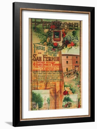 Pamplona IX-null-Framed Giclee Print