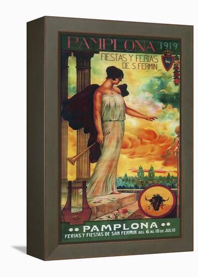 Pamplona V-null-Framed Premier Image Canvas