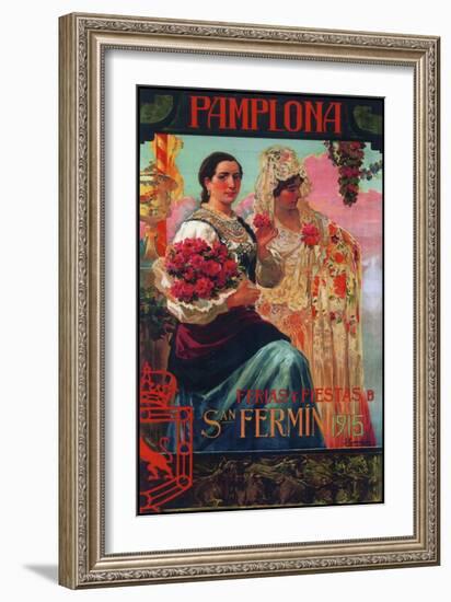 Pamplona VI-null-Framed Giclee Print