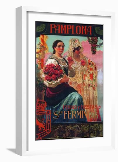 Pamplona VI-null-Framed Giclee Print