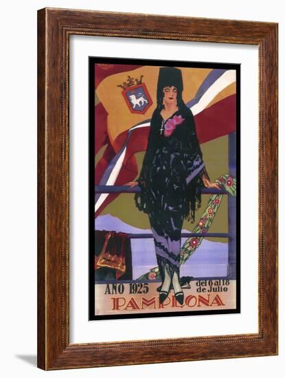 Pamplona X-null-Framed Giclee Print